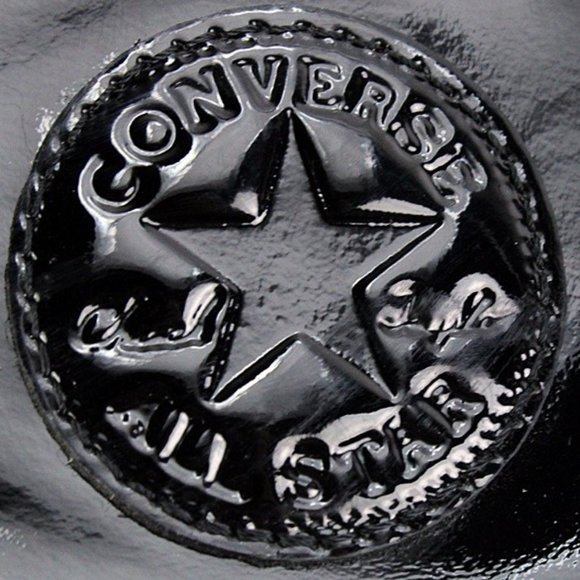 SOlD!! new Converse Patent Leather High Top Shoes - Picture 3 of 6